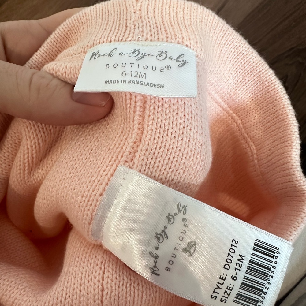 Rock a bye baby boutique - pink set NWT - Picture 6 of 6